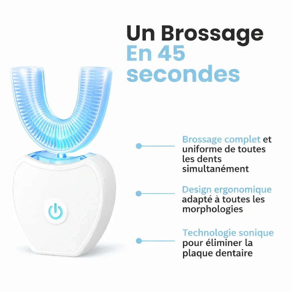 Brosse à Dent Automatique en U - White Smile