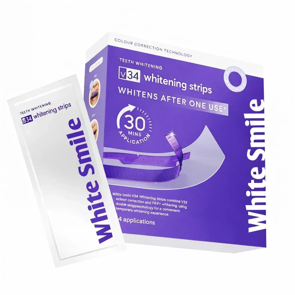 Pack Bandes V34 + Poudre - White Smile