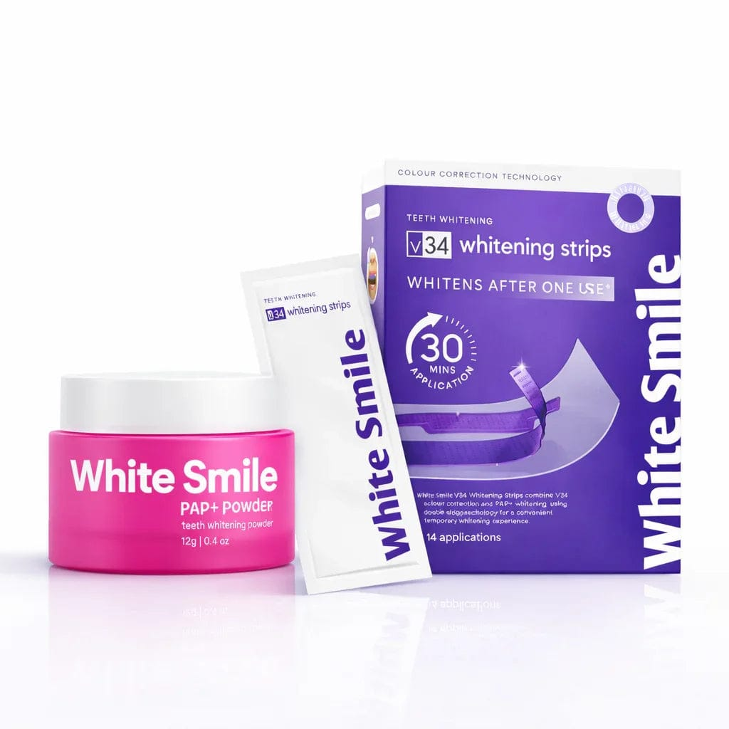 Pack Bandes V34 + Poudre - White Smile